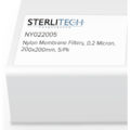 Sterlitech Nylon Membrane Filters, 0.2 Micron, 200 x 200mm, PK5 NY022005